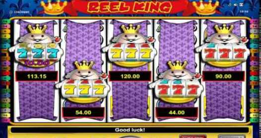 Бонусный гейм в автомате Reel King Бонусная игра в слоте Reel King