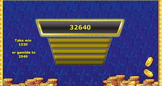 Рискованный раунд в автомате Reel King Риск-игра в слоте Reel King